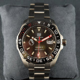 Buy Shop Tag Heuer Aquaracer Calibre 5 Premiere League Edition Black Dial Silver Stainless Steel Watch for Men - WAY201D.BA0927 USA Online