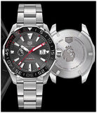 Buy Shop Tag Heuer Aquaracer Calibre 5 Premiere League Edition Black Dial Silver Stainless Steel Watch for Men - WAY201D.BA0927 USA Online