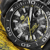 Buy Shop Tag Heuer Aquaracer Carbon Dial Watch for Men - WBD218B.FC6446 USA Online