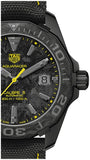 Buy Shop Tag Heuer Aquaracer Carbon Dial Watch for Men - WBD218B.FC6446 USA Online