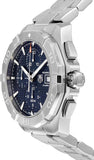 Tag Heuer Aquaracer Caliber 16 Automatic Chronograph Blue Dial Silver Steel Strap Watch for Men - CAY2112.BA0927