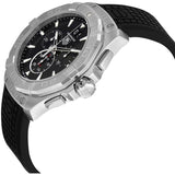 Buy Shop Tag Heuer Aquaracer Chronograph Black Dial Black Rubber Strap Watch for Men - CAY1110.FT6041 USA Online