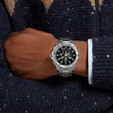 Buy Shop Tag Heuer Aquaracer Chronograph Black Dial Silver Steel Strap Watch for Men - CAY1110.BA0927 USA Online