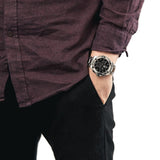 Buy Shop Tag Heuer Aquaracer Chronograph Black Dial Silver Steel Strap Watch for Men - CAY1110.BA0927 USA Online