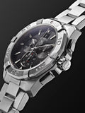 Buy Shop Tag Heuer Aquaracer Chronograph Black Dial Silver Steel Strap Watch for Men - CAY1110.BA0927 USA Online