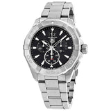 Buy Shop Tag Heuer Aquaracer Chronograph Black Dial Silver Steel Strap Watch for Men - CAY1110.BA0927 USA Online