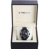 Buy Shop Tag Heuer Aquaracer Chronograph PVD Black Dial Black Nylon Strap Watch for Men - CAY218A.FC6361 USA Online