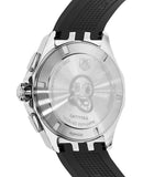 Buy Shop Tag Heuer Aquaracer Chronograph White Dial Black Rubber Strap Watch for Men - CAY1111.FT6041 USA Online