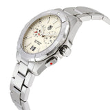 Buy Shop Tag Heuer Aquaracer Chronograph White Dial Silver Steel Strap Watch for Men - WAY111Y.BA0928 USA Online