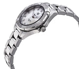 Buy Shop Tag Heuer Aquaracer Diamonds Mother of Pearl Dial Silver Steel Strap Watch for Women - WBD131B.BA0748 USA Online