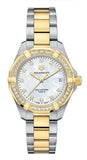 Buy Shop Tag Heuer Aquaracer Diamonds Mother of Pearl Dial Two Tone Steel Strap Watch for Women - WBD1323.BB0320 USA Online