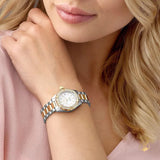 Buy Shop Tag Heuer Aquaracer Diamonds Mother of Pearl Dial Two Tone Steel Strap Watch for Women - WBD1421.BB0321 USA Online