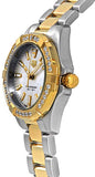 Buy Shop Tag Heuer Aquaracer Diamonds Mother of Pearl Dial Two Tone Steel Strap Watch for Women - WBD1421.BB0321 USA Online