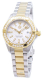 Buy Shop Tag Heuer Aquaracer Diamonds Mother of Pearl Dial Two Tone Steel Strap Watch for Women - WBD1421.BB0321 USA Online