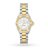 Buy Shop Tag Heuer Aquaracer Diamonds Mother of Pearl Dial Two Tone Steel Strap Watch for Women - WBD1421.BB0321 USA Online