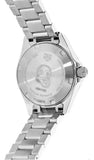 Buy Shop Tag Heuer Aquaracer Diamonds Mother of Pearl White Dial Silver Steel Strap Watch for Women - WBD1413.BA0741 USA Online