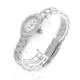 Buy Shop Tag Heuer Aquaracer Diamonds Mother of Pearl White Dial Silver Steel Strap Watch for Women - WBD1413.BA0741 USA Online