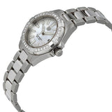 Buy Shop Tag Heuer Aquaracer Diamonds Mother of Pearl White Dial Silver Steel Strap Watch for Women - WBD1413.BA0741 USA Online