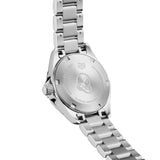 Buy Shop Tag Heuer Aquaracer Diamonds Mother of Pearl White Dial Silver Steel Strap Watch for Women - WBD1415.BA0741 USA Online