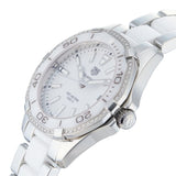 Buy Shop Tag Heuer Aquaracer Diamonds White Dial Two Tone Steel Strap Watch for Women - WAY131H.BA0914 USA Online