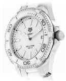 Buy Shop Tag Heuer Aquaracer Diamonds White Dial Two Tone Steel Strap Watch for Women - WAY131H.BA0914 USA Online