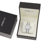 Tag Heuer Aquaracer Diamonds White Dial Two Tone Steel Strap Watch for Women - WAY131H.BA0914