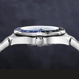 Buy Shop Tag Heuer Aquaracer GMT Calibre 6 Automatic Blue Dial Silver Steel Strap Watch for Men - WAY201T.BA0927 USA Online