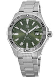 Buy Shop Tag Heuer Aquaracer Green Dial Watch for Men - WAY2015.BA0927 USA Online