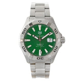 Buy Shop Tag Heuer Aquaracer Green Dial Watch for Men - WAY2015.BA0927 USA Online