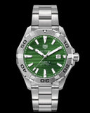 Buy Shop Tag Heuer Aquaracer Green Dial Watch for Men - WAY2015.BA0927 USA Online