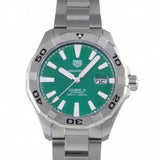 Buy Shop Tag Heuer Aquaracer Green Dial Watch for Men - WAY2015.BA0927 USA Online