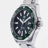 Buy Shop Tag Heuer Aquaracer Green Dial Watch for Men - WAY201S.BA0927 USA Online
