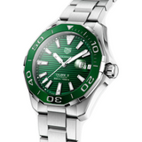 Buy Shop Tag Heuer Aquaracer Green Dial Watch for Men - WAY201S.BA0927 USA Online