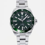 Buy Shop Tag Heuer Aquaracer Green Dial Watch for Men - WAY201S.BA0927 USA Online