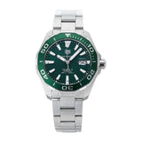 Buy Shop Tag Heuer Aquaracer Green Dial Watch for Men - WAY201S.BA0927 USA Online