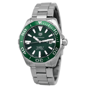 Buy Shop Tag Heuer Aquaracer Green Dial Watch for Men - WAY201S.BA0927 USA Online