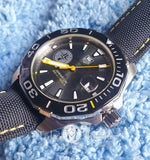 Buy Shop Tag Heuer Aquaracer Grey Dial Watch for Men - WAY211F.FC6362 USA Online