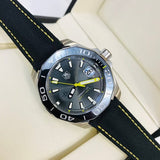 Buy Shop Tag Heuer Aquaracer Jeremy Lin Special Edition Grey Dial Black Nylon Strap Watch for Men - WAY211F.FC6362 USA Online