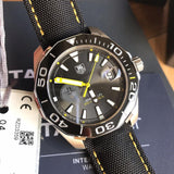 Buy Shop Tag Heuer Aquaracer Jeremy Lin Special Edition Grey Dial Black Nylon Strap Watch for Men - WAY211F.FC6362 USA Online