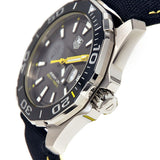 Buy Shop Tag Heuer Aquaracer Jeremy Lin Special Edition Grey Dial Black Nylon Strap Watch for Men - WAY211F.FC6362 USA Online