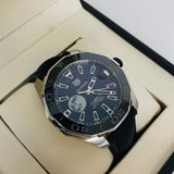 Buy Shop Tag Heuer Aquaracer Moon Black Dial Watch for Men - WAY201J.FC6370 USA Online