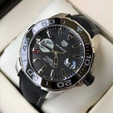 Buy Shop Tag Heuer Aquaracer Moon Black Dial Watch for Men - WAY201J.FC6370 USA Online