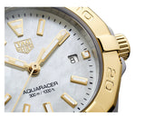 Buy Shop Tag Heuer Aquaracer Mother of Pearl Dial Two Tone Steel Strap Watch for Men - WBD1420.BB0321 USA Online