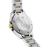 Buy Shop Tag Heuer Aquaracer Mother of Pearl Dial Two Tone Steel Strap Watch for Women - WBD1320.BB0320 USA Online