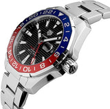 Buy Shop Tag Heuer Aquaracer Pepsi Black Dial Watch for Men - WAY201F.BA0927 USA Online