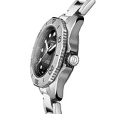 Buy Shop Tag Heuer Aquaracer Professional 200 Automatic Black Dial Silver Steel Strap Watch for Men - WBP2410.BA0622 USA Online