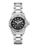Buy Shop Tag Heuer Aquaracer Professional 200 Automatic Black Dial Silver Steel Strap Watch for Men - WBP2410.BA0622 USA Online