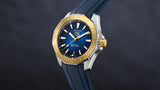 Buy Shop Tag Heuer Aquaracer Professional 200 Automatic Blue Dial Blue Rubber Strap Watch for Men - WBP2150.FT6210 USA Online