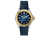 Buy Shop Tag Heuer Aquaracer Professional 200 Automatic Blue Dial Blue Rubber Strap Watch for Men - WBP2150.FT6210 USA Online
