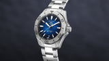 Buy Shop Tag Heuer Aquaracer Professional 200 Automatic Blue Dial Silver Steel Strap Watch for Men - WBP2111.BA0627 USA Online